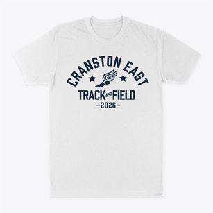 Cranston High School East Track and Field Classic Dad T-Shirt