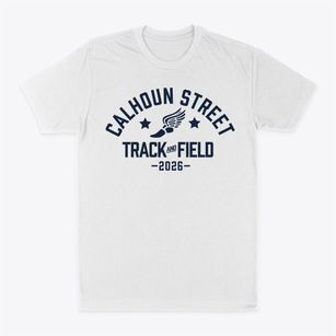 Calhoun Street Elementary School Track and Field Classic Dad T-Shirt
