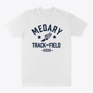Medary Elementary School Track and Field Classic Dad T-Shirt