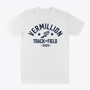 Vermillion High School Track and Field Classic Dad T-Shirt