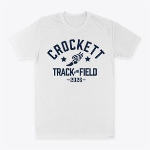 David Crockett Elementary School Track and Field Classic Dad T-Shirt