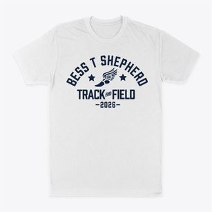 Bess T Shepherd Elementary School Track and Field Classic Dad T-Shirt