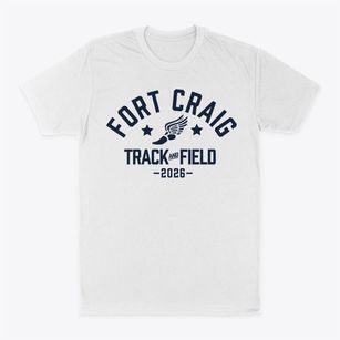 Fort Craig School Of Dynamic Learning Track and Field Classic Dad T-Shirt