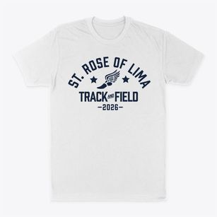 Saint Rose Of Lima School Track and Field Classic Dad T-Shirt