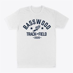 Basswood Elementary School Track and Field Classic Dad T-Shirt