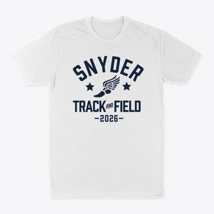 Snyder High School Track and Field Classic Dad T-Shirt