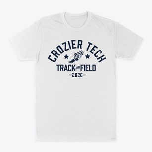 Crozier Technical High School Track and Field Classic Dad T-Shirt