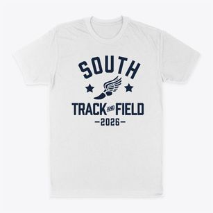 South High School Track and Field Classic Dad T-Shirt