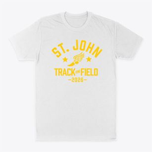 Saint John Lutheran School Track and Field Classic Dad T-Shirt