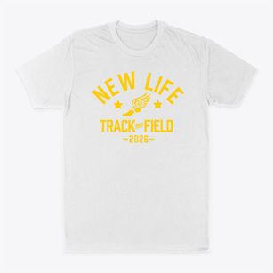 New Life Christian School Track and Field Classic Dad T-Shirt