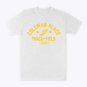 Coleman Place Elementary School Track and Field Classic Dad T-Shirt