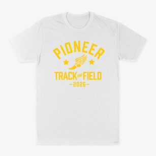 Pioneer Elementary School Track and Field Classic Dad T-Shirt