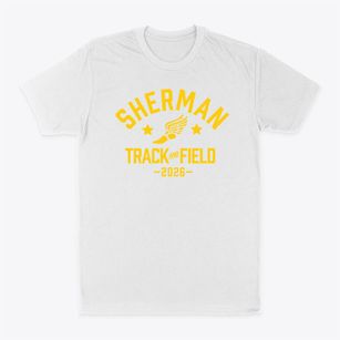 Sherman Junior High School Track and Field Classic Dad T-Shirt