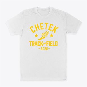 Chetek Middle School Track and Field Classic Dad T-Shirt