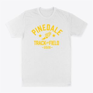 Pinedale High School Track and Field Classic Dad T-Shirt