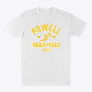 Powell High School Track and Field Classic Dad T-Shirt