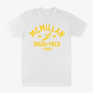 Mcmillan Elementary School Track and Field Classic Dad T-Shirt