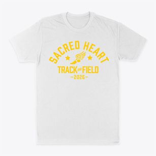 Sacred Heart Elementary School Track and Field Classic Dad T-Shirt