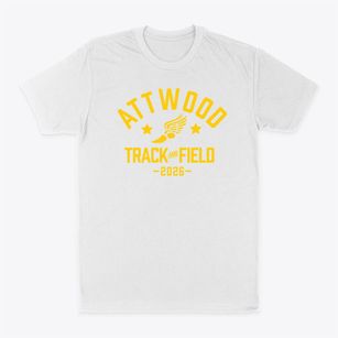 Attwood Elementary School Track and Field Classic Dad T-Shirt