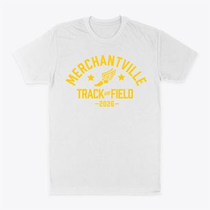 Merchantville High School Track and Field Classic Dad T-Shirt