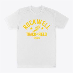 Rockwell Elementary School Track and Field Classic Dad T-Shirt