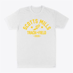 Scotts Mills Elementary School Track and Field Classic Dad T-Shirt