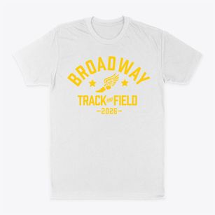 Broadway Middle School Track and Field Classic Dad T-Shirt