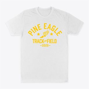 Pine Eagle High School Track and Field Classic Dad T-Shirt