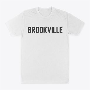 Brookville New York Classic Block Classic Dad T-Shirt