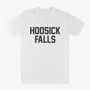 Hoosick Falls New York Classic Block Classic Dad T-Shirt