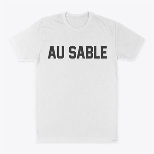 Au Sable New York Classic Block Classic Dad T-Shirt