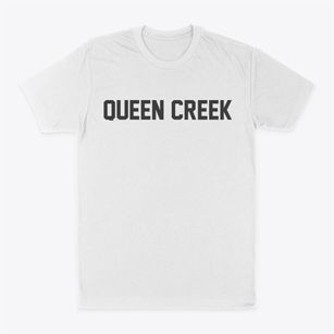 Queen Creek Arizona Classic Block Classic Dad T-Shirt