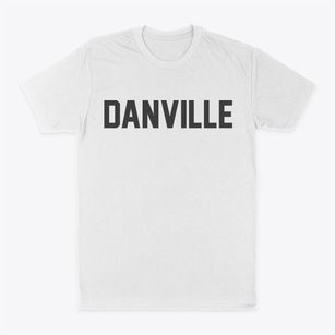 Danville Illinois Classic Block Classic Dad T-Shirt