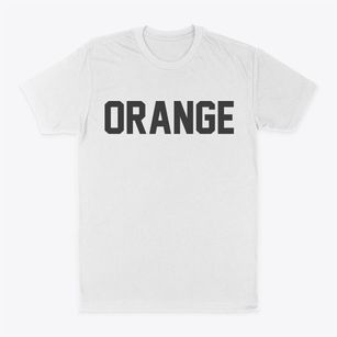 Orange California Classic Block Classic Dad T-Shirt