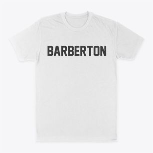 Barberton Ohio Classic Block Classic Dad T-Shirt