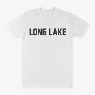 Long Lake New York Classic Block Classic Dad T-Shirt