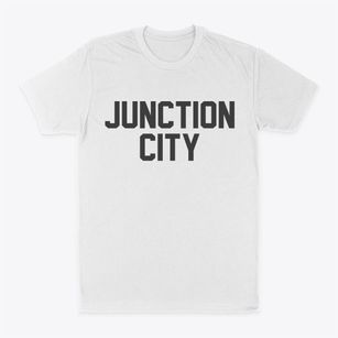 Junction City Missouri Classic Block Classic Dad T-Shirt