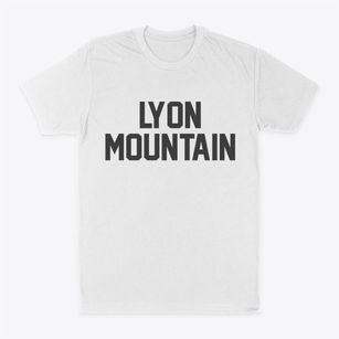 Lyon Mountain New York Classic Block Classic Dad T-Shirt