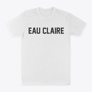 Eau Claire Pennsylvania Classic Block Classic Dad T-Shirt