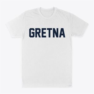 Gretna Nebraska Classic Block Classic Dad T-Shirt