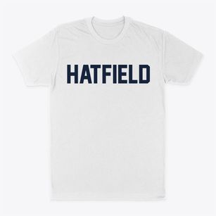 Hatfield Massachusetts Classic Block Classic Dad T-Shirt
