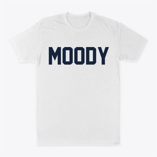 Moody Texas Classic Block Classic Dad T-Shirt