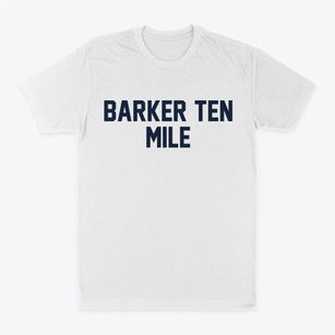 Barker Ten Mile North Carolina Classic Block Classic Dad T-Shirt