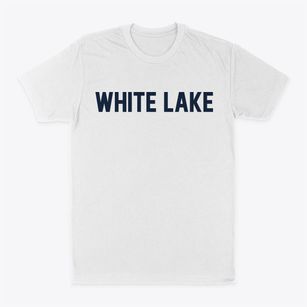 White Lake North Carolina Classic Block Classic Dad T-Shirt
