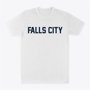 Falls City Texas Classic Block Classic Dad T-Shirt
