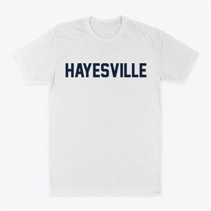 Hayesville Oregon Classic Block Classic Dad T-Shirt