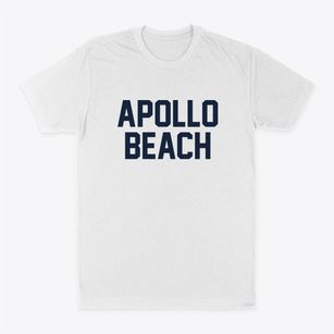 Apollo Beach Florida Classic Block Classic Dad T-Shirt