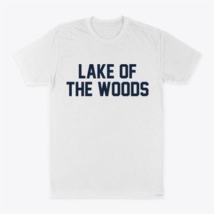 Lake Of The Woods Virginia Classic Block Classic Dad T-Shirt