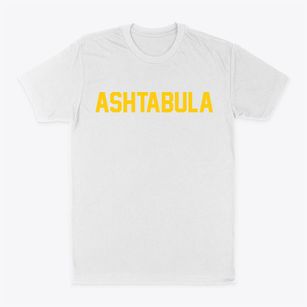 Ashtabula Ohio Classic Block Classic Dad T-Shirt