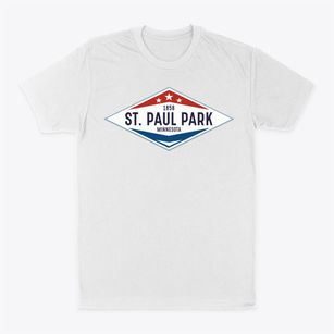 St. Paul Park Minnesota Diamond Star Classic Dad T-Shirt